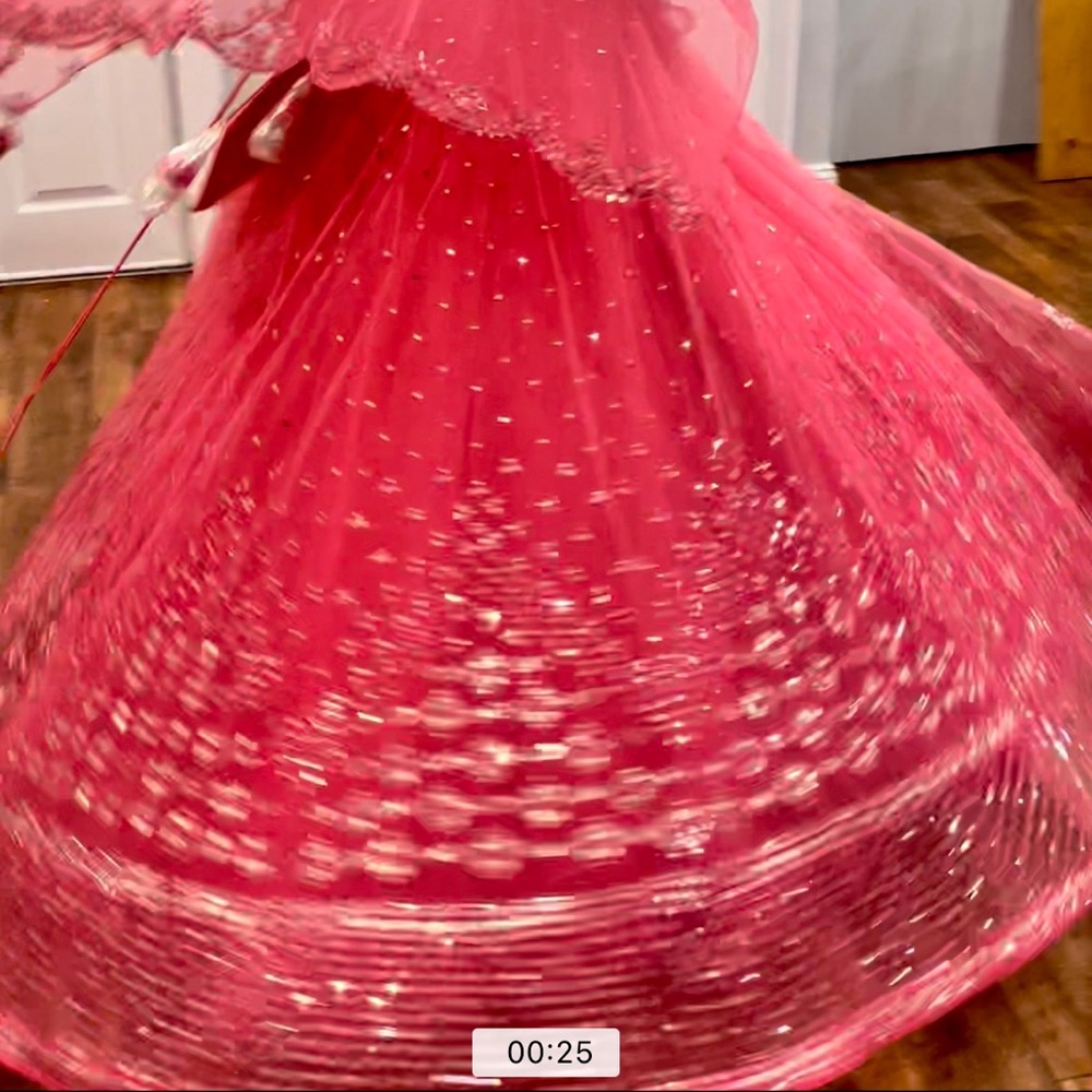 NWT: Mirror like Pink Party Ballgown Indian Lehenga